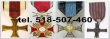 Kupię stare kolekcje medali, orderów, odznak, orzełków