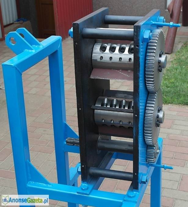 MECHANIZM RĘBAKA  2 wałowy 6-nożowy kompletny, Rębaki rębak