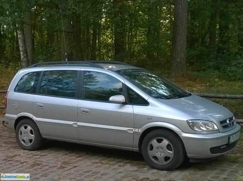 Zafira A 2.0 DTI 2004r wersja RIVIERA ,10 X Airbag , klimatronic