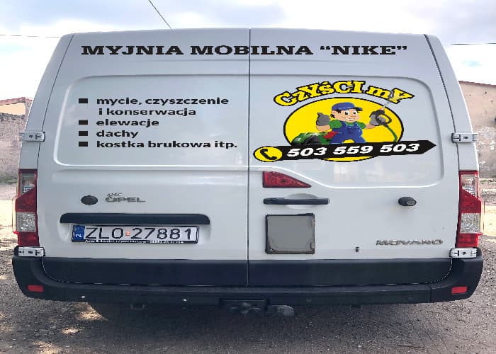 Czyszczenie kostki brukowej