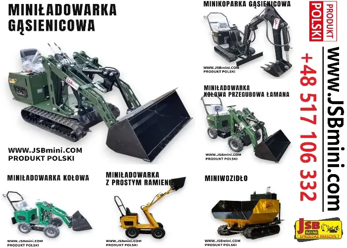 Ładowarka Koparka Wozidło - NOWE 2025 - Prosto od Producenta JSB POLSK