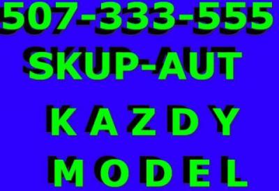 ! SKUP SAMOCHODÓW WARSZAWA SKUP AUT STAN KAZDY 507-333-555