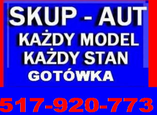 SKUP AUT 24H Złomowanie Warszawa i Okolice KAZDE Auto ! 517920773