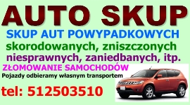 AUTO-SKUP-samochodów skorodowanych zniszczonych rozbitych itp.512503510