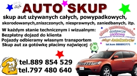 skup samochodów wszystkich marek tel.889854529