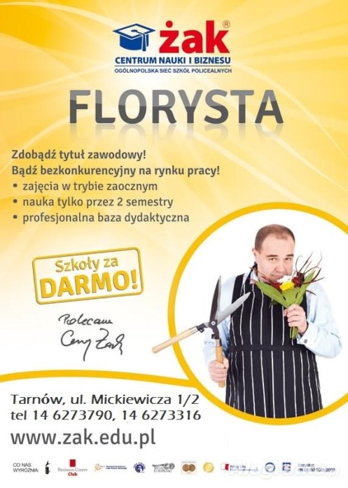 Florysta Nowy kierunek Za darmo!