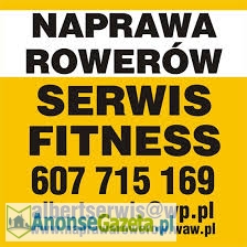 montaż / naprawa / serwis sprzętu fitness / dojazd do Klienta / naprawa sprzętu rehabilitacyjnego