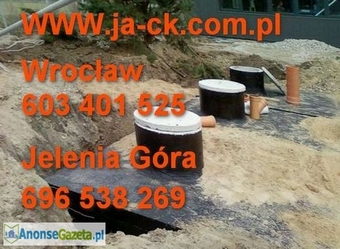 Szamba betonowe HDPE Jelenia Góra Wrocław