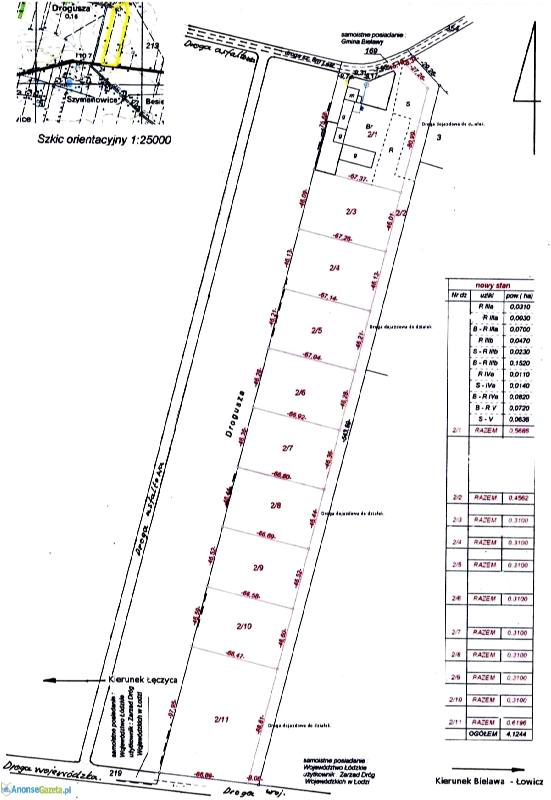 POLECAM !!! OSTATNIA DZIAŁKA W CENTRUM POLSKI 3100M2 OKAZJA