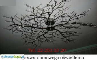 Elektryk-Wymiana Oświetlenia halogenowego na ledowe