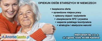 Opiekun osoby starszej w Niemczech, bezpieczna i legalna oferta