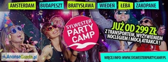 Sylwester Party Camp - VIII edycja najbardziej imprezowych Sylwestrów!