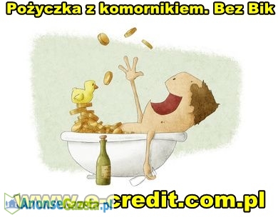 Pożyczka z komornikiem. Bez Bik. Pozabankowo. On-Line