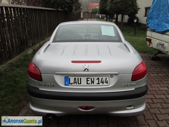 Peugeot 206 CC Kabriolet 2001 1,6 l