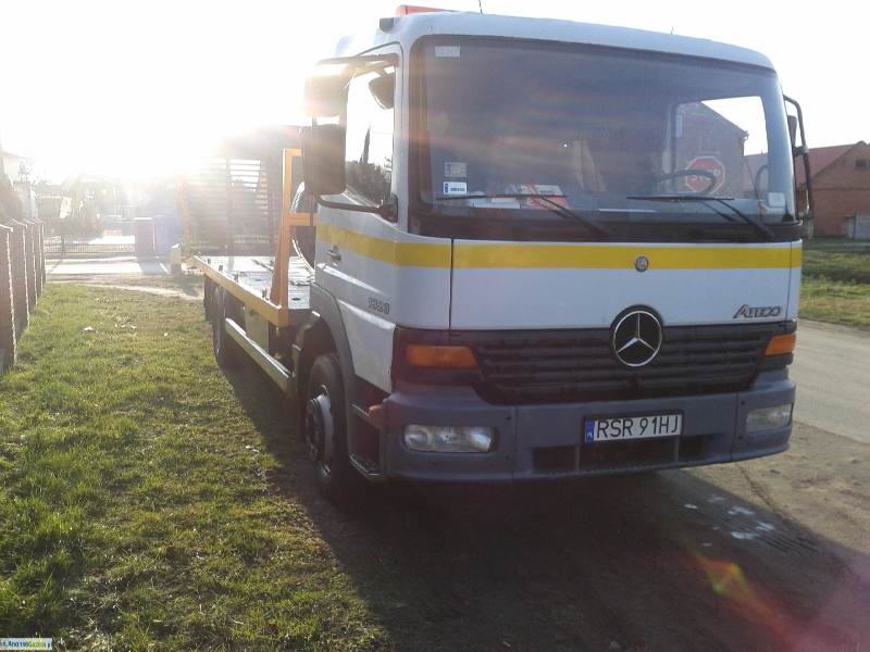 Auto laweta, Pomoc Drogowa transport maszyn do 14 ton