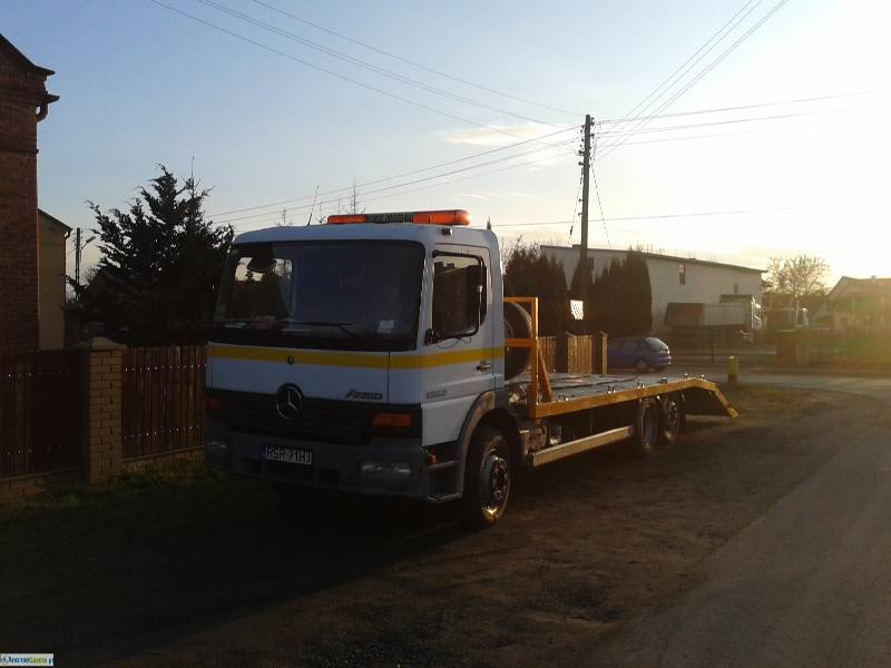 Auto laweta, Pomoc Drogowa transport maszyn do 14 ton