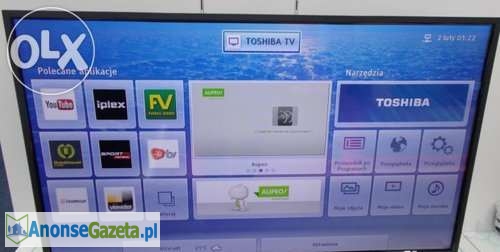 Toshiba 48L5435DG 3D aktywne 48 cali LED TV 400HZ NOWY