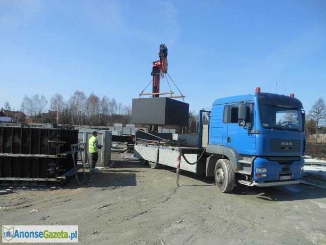 Tanie szamba betonowe 6m3 transport i montaż, zbiorniki na szambo 4m3, 5m3, 6m3, 8m3, 10m3