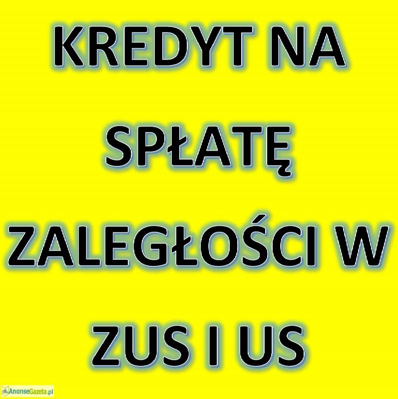 Kredyt na spłatę zaległości w ZUS i US