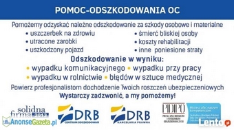 Odszkodowania powypadkowe i dopłaty do odszkodowań