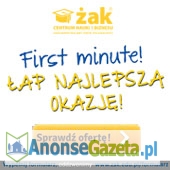 First Minute! Rezerwuj miejsce na wybranym kierunku