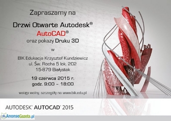 Drzwi Otwarte Autodesk AutoCAD