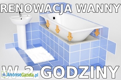 Renowacja starej wanny - to jest możliwe? 5 lat gwarancji