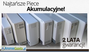 Piec akumulacyjny 2kW - 6kW. Używane z 24 MSC gwarancja. AEG, Dimplex, Siemens