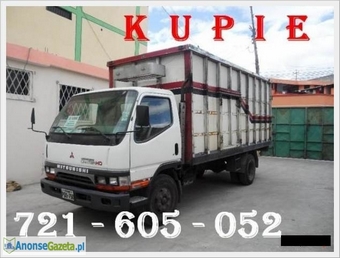 Kupie Mitsubishi Canter i Hyundai H-100. Skup Cały Kraj