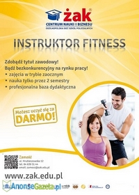 Nowe Zawody W żaku; Instruktor Fitness! 