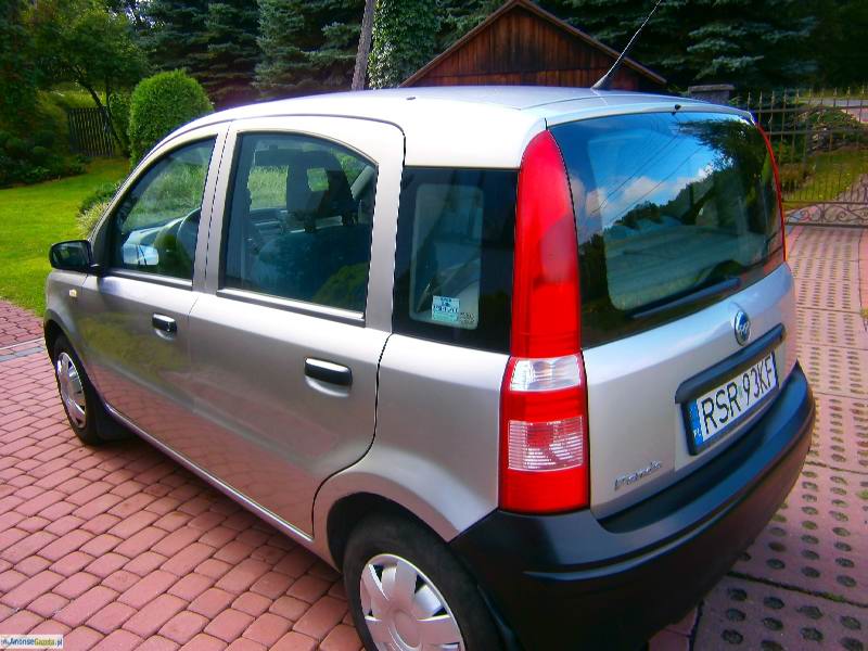 Fiat Panda z gazem sekwencja 2004r