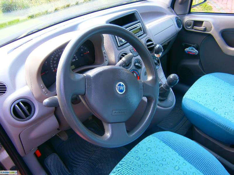 Fiat Panda z gazem sekwencja 2004r