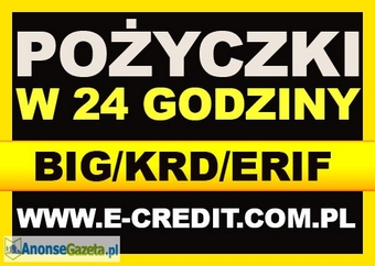 Pożyczki w 24 godziny. Bez BIK. Chwilówki na dowód. On-line.