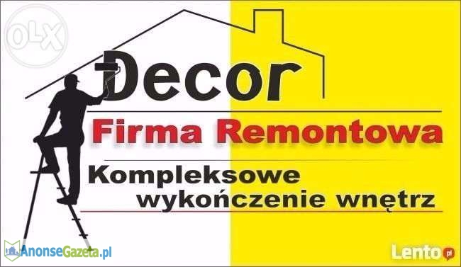 Kompleksowe prace remontowo-budowlane Decor Poznań