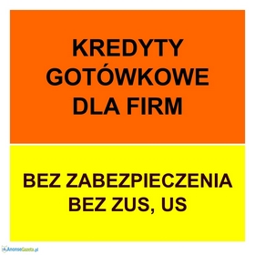 Kredyt bez ZUS/US