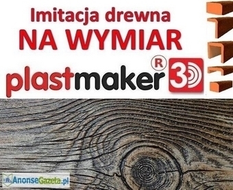 Imitacja drewna Plastmaker belki rustykalne, deski elewacyjne