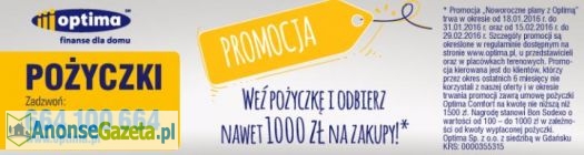 Pożyczki Optima