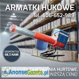 Armatki hukowe sklep. Hurtownia armatek hukowych