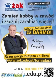 U nas podnosisz kwalifikacje zawodowe BEZ MATURY !