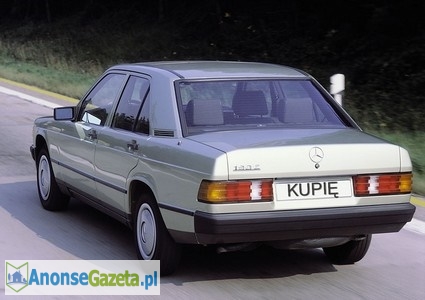 Kupię MERCEDES 190, W124, SPRINTER