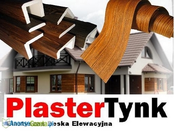 NibyDeska elewacyjna elastyczna okładzina PlasterTynk