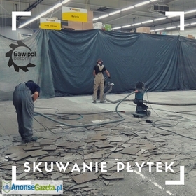 SKUWANIE Płytek, Usuwanie Kleju po Płytkach, Parkietach, Wykładzinach