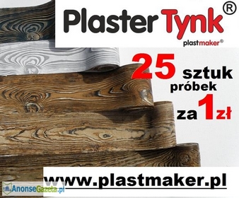 PlasterTynk -  DARMOWE próbki Elastyczna deska elewacyjna akrylowa