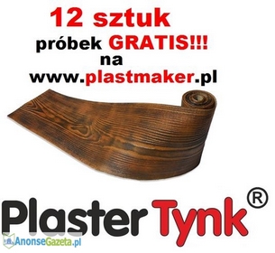 PROMOCJA 12 SZTUK PRÓBEK GRATIS - elastyczna deska elewacyjna PlasterTynk