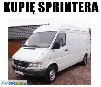 Kupię MERCEDES 190, W124, SPRINTER