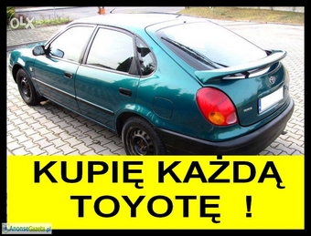 Kupię Toyota Corolla E9, E10, E11, E15