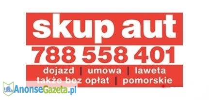 Skup aut auto skup angliki Trójmiasto Gdynia