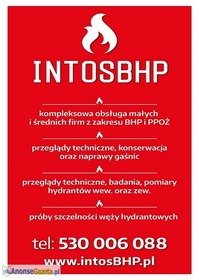 Szkolenia BHP i usługi BHP Podkaprackie