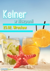 Kelner w Hiszpanii