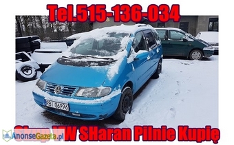 Skup VW SHaran Pilnie Kupię